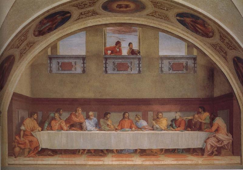 Andrea del Sarto Last supper France oil painting art